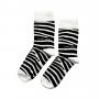 Zebra Print Bamboo Socks | UK Adult 7-11