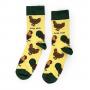 Save the Chickens Bamboo Socks | UK Adult 7-11