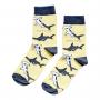Save the Sharks Bamboo Socks | UK Adult 4-7
