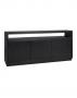 Black Oak Veneer Sideboard