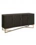 Warm Brown Bronze Detailed Sideboard