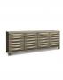 Textured Geometric Design Sideboard