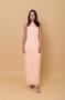 Peach Summer Maxi dress