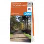 Ordnance Survey Map of Northwich & Delamere Forest