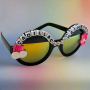 Rad & Refined Cadillac & Rainbows Statement Sunglasses Colour: Black