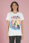 Lauren Moshi Wolf KISS Animalize T-Shirt Size: L Colour: White