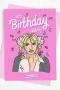 Yeah Bunny! Britney Birthday Card Colour: Pink