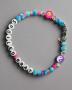 Rad & Refined Spoiled Brat Beaded Bracelet Colour: Multi