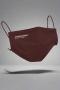 Evolve Together 7 Day Alberta Burgundy Face Masks Colour: Brown