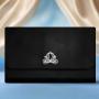 Buckle Down Disney Cinderella Carriage Fold Over Wallet Colour: Black