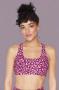Spiritual Gangster Studio Eco Jersey Sports Bra Size: S Colour: Red