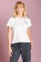 PJ Salvage One Love Embroidered T-Shirt Size: L Colour: White