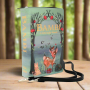 Bambi Book Clutch Bag In Vinyl Colour: Green
