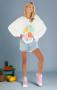 Show Me Your Mumu Fruity James Sweatshirt Size: L Colour: White