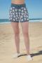 Spiritual Gangster Floral Jacquard Relaxed Sweater Shorts Size: L Colour: Blue