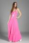 Lauren Moshi Beatrix Scribble Lightning Maxi Dress Size: M Colour: Pink