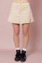 Samii Ryan x SMILEY® Festival Mini Skirt Colour: Beige Size: M