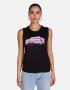 Lauren Moshi Kel X Barbie Convertible Tank Top Size: S Colour: Black