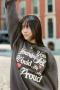 Mayfair Your Younger Self Charcoal Crewneck Sweater Size: S/M Colour: Grey