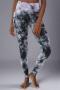 Electric & Rose Sunset Ombre Leggings Size: L Colour: Black