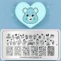 MoYou London Care Bears Classic 08 Nail Stamps Colour: Multi