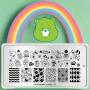MoYou London Care Bears Classic 05 Nail Stamps Colour: Multi