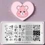 MoYou London Care Bears Classic 06 Nail Stamps Colour: Multi