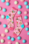 Sock Candy Retro Sweets Sheer Crew Sock Size: One Size Colour: Multi