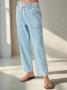 Electric & Rose Easy Denim Pants Size: XS Colour: Blue