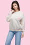 Wildfox Love Stay In Cody Sweatshirt Colour: Pink Size: L
