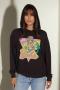 Lauren Moshi Harmony Barbie Hoodie Size: L Colour: Black
