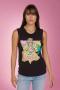 Lauren Moshi Barbie 1987 Kel Tank Top Size: L Colour: Black