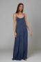 Lauren Moshi Berna Neon Stud Maxi Dress Size: L Colour: Blue