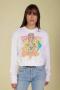 Lauren Moshi Spalding 1987 Barbie Sweatshirt Size: S Colour: White
