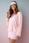 PJ Salvage Happy Pyjama Gift Set Colour: Pink Size : L