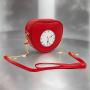 Buckle Down Products Wizard of Oz Heart Clock Cross Body Bag Colour: Red