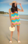 Show Me Your Mumu Tara Coverup Dress as seen on Nina Dobrev Size: S Colour: Multi