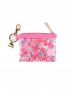 Packed Party Pink Party Confetti Mini Wallet Keychain Colour: Pink