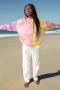 Electric and Rose Bhodi Patchwork Sweater Size: L Colour: Orange