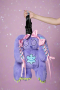 Minga London x Ema Gaspar Bunny Plush Backpack Colour: Purple