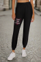 Wildfox Wish Saturday Emmy Sweatpants Colour: Black Size: L