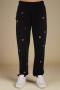 Lauren Moshi Chantria Neon Stud Elements Sweatpants Size: XS Colour: Black