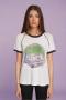 Lauren Moshi Brice Hot Wheels Roger Dodger T-Shirt Size: S Colour: White