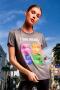 Lauren Moshi Wolf Rock Care Bears Tee Size: L Colour: Black