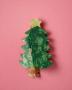 Packed Party Christmas Tree Claw Hair Clip