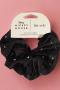 Kitsch & Mickey and Minnie Recycled Black Fabric Rhinestone Scrunchie Colour: Cream