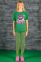 Newtone TIGERS Starlight Grass T-Shirt Colour: Green Size: 1