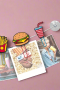 Mustard ClipIt Fast Food Photo Hangers Colour: Multi