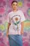 Daisy Street Grateful Dead Daisy Tie Dye Tee Colour: Pink Size: S