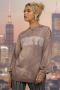 Daisy Street Tokyo Sunblast Sweater Colour: Brown Size: 6